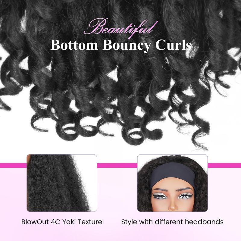 Aryah Beauty™ Afro Headband Wig
