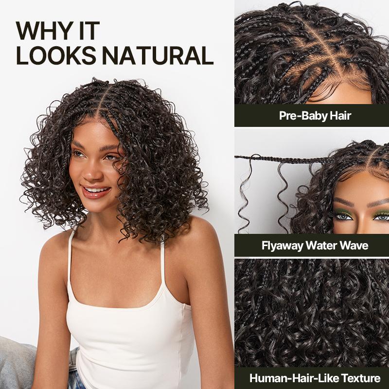 Water Wave Bob HD™ | Glueless Pre-Cut Lace Wig