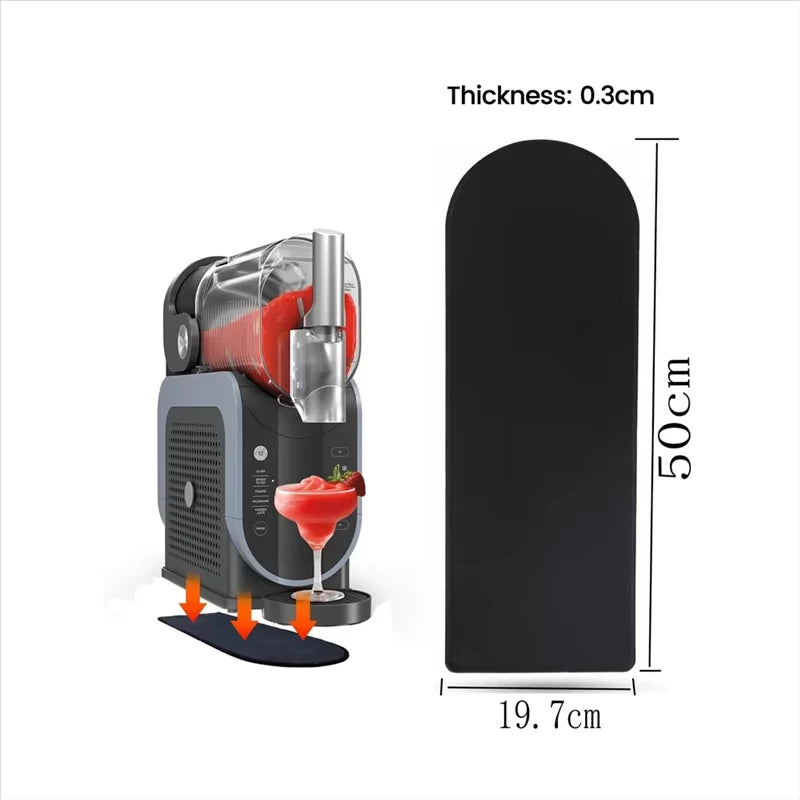 500x197x3mm Smoothie Machine Quickly Slide Mat For Ninja Slushie FS301/ FS300 Frozen Drink Machine Accessories