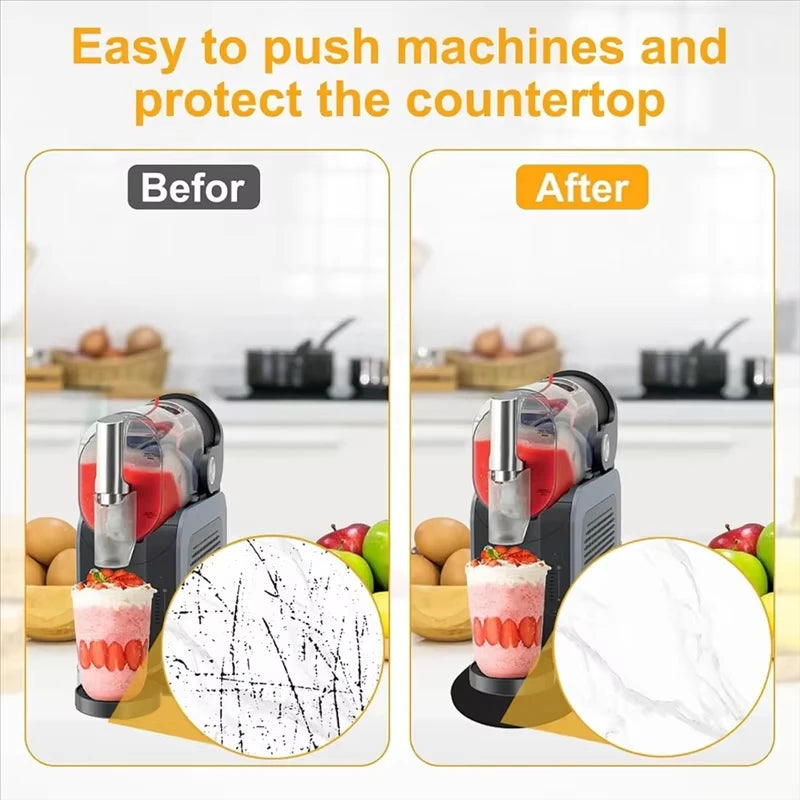 500x197x3mm Smoothie Machine Quickly Slide Mat For Ninja Slushie FS301/ FS300 Frozen Drink Machine Accessories