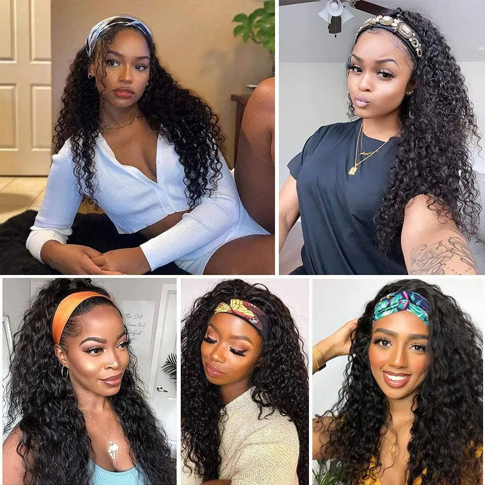 Frodio Veralux™ Blend Human Hair Shaggy Waves 3-in-1 Half Wig