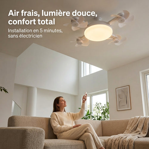 Ventilateur Plafond LED® Aryah