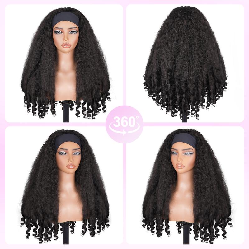 Aryah Beauty™ Afro Headband Wig