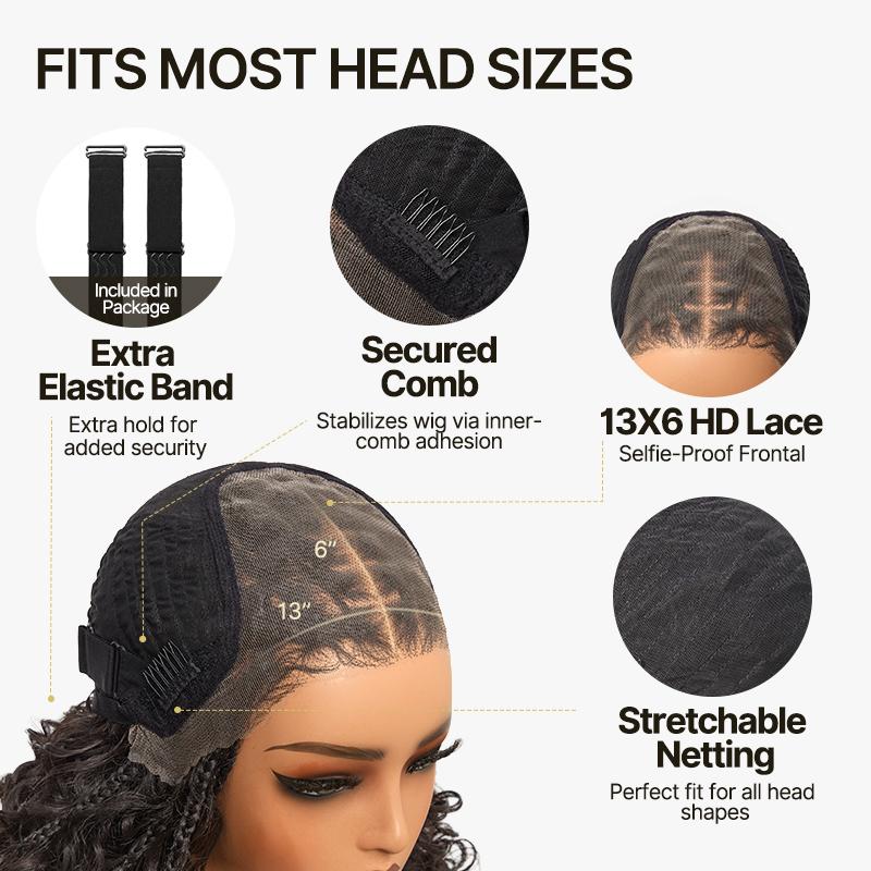 Water Wave Bob HD™ | Glueless Pre-Cut Lace Wig